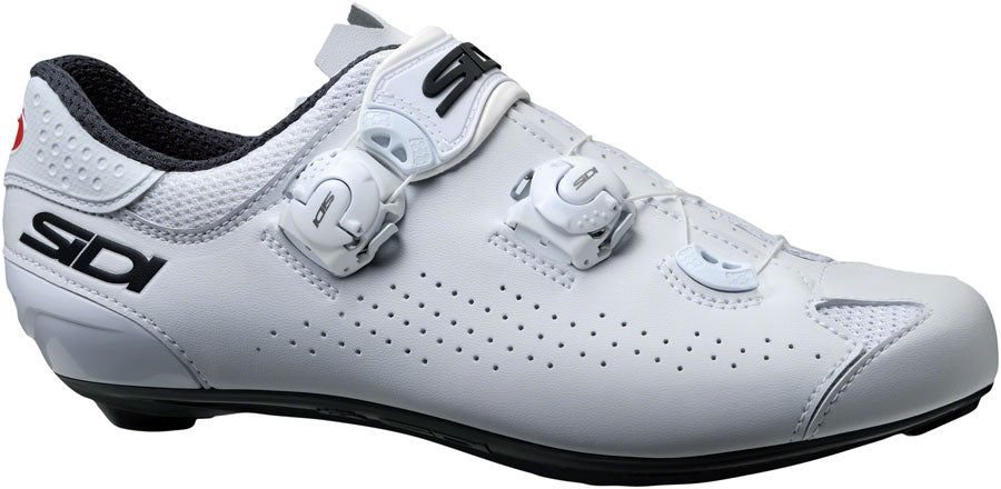 Sidi Genius 10  Road Shoes - Men's, White/White, 48