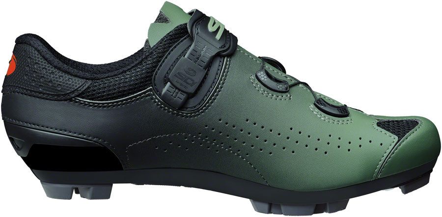 Sidi Eagle 10 Mountain Clipless Shoes - Men's, Green/Black, 47