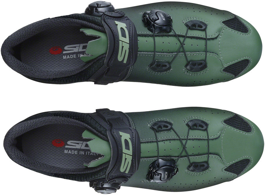 Sidi Eagle 10 Mountain Clipless Shoes - Men's, Green/Black, 43.5