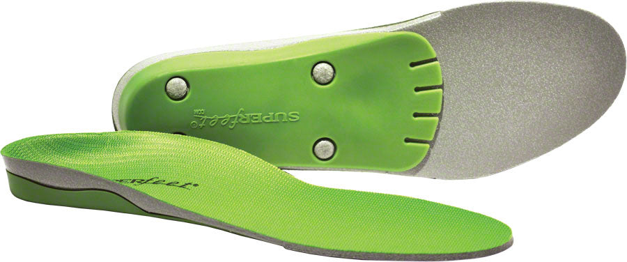 Superfeet Green Foot Bed Insole Size E (M 9.5-11, W 10.5-12)
