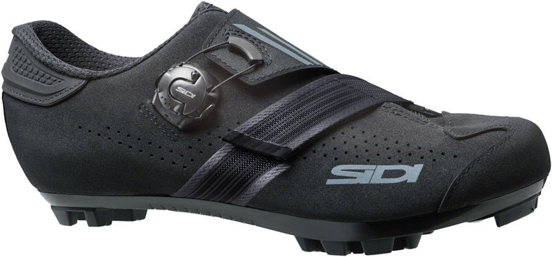Sidi Aertis Mega Mountain Clipless Shoes - Men's, Black/Black, 43.5