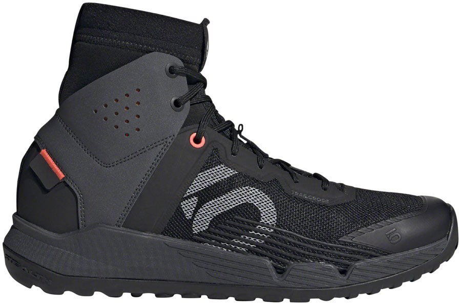 Five Ten Trailcross Mid Pro Flat Shoes - Mens Core BLK / Gray Two / Solar Red 10.5