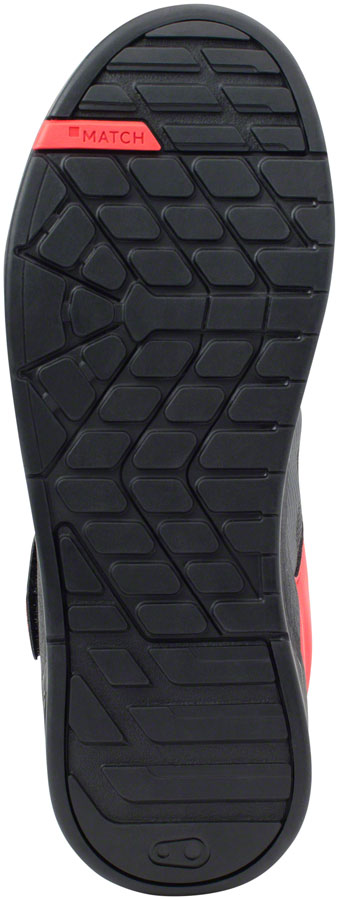 Crank Brothers Stamp SpeedLace Men's Flat Shoe - Gray/Red/Black, Size 10.5