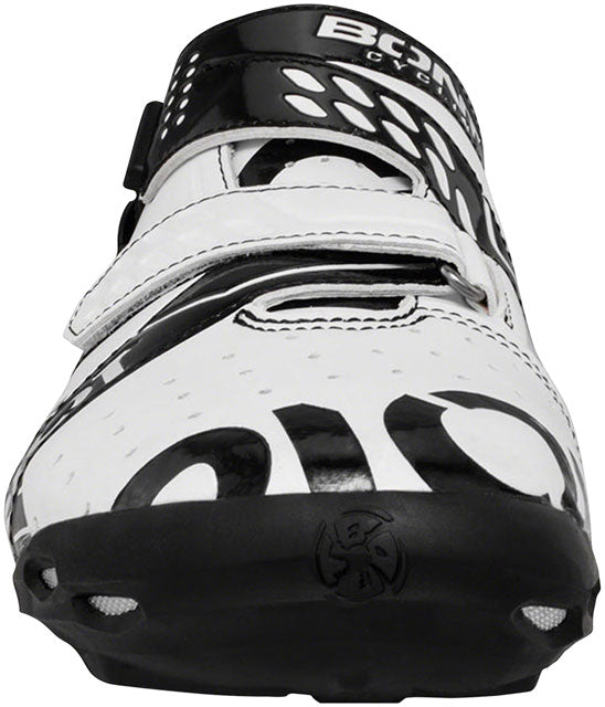 BONT Riot Buckle Road Cycling Shoe: Euro 50, White/Black