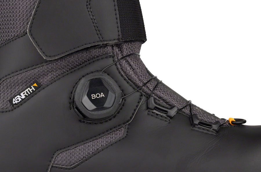 45NRTH Wolvhammer BOA Cycling Boot - Black, Size 40