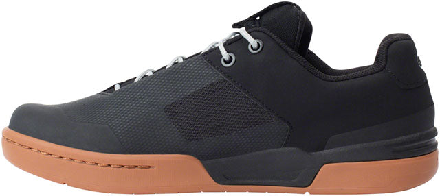 Crank Brothers Stamp Lace Men's Flat Shoe - Black/Silver/Gum, Size 11.5