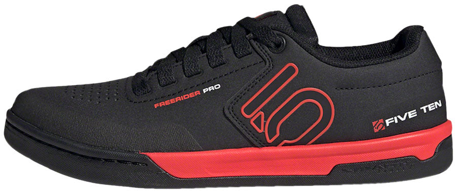 Five Ten Freerider Pro Flat Shoes - Men's, Core Black / Core Black / Cloud White, 13