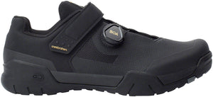 Crank Brothers Mallet E BOA Men's Shoe - Black/Gold/Black, Size 10