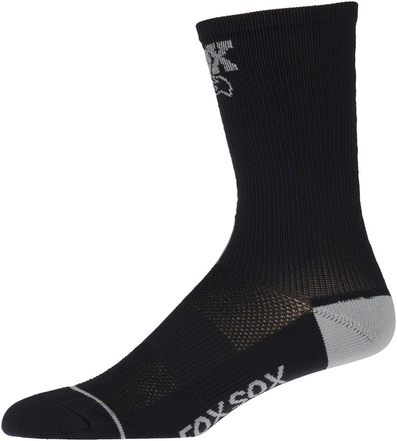 FOX Transfer Coolmax Socks - Black, 7", Large/X-Large