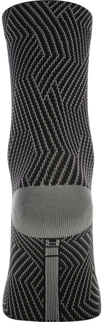 GORE C3 Mid Socks - Graphite Grey/Black, 6.7" Cuff, Fits Sizes 8-9.5-1