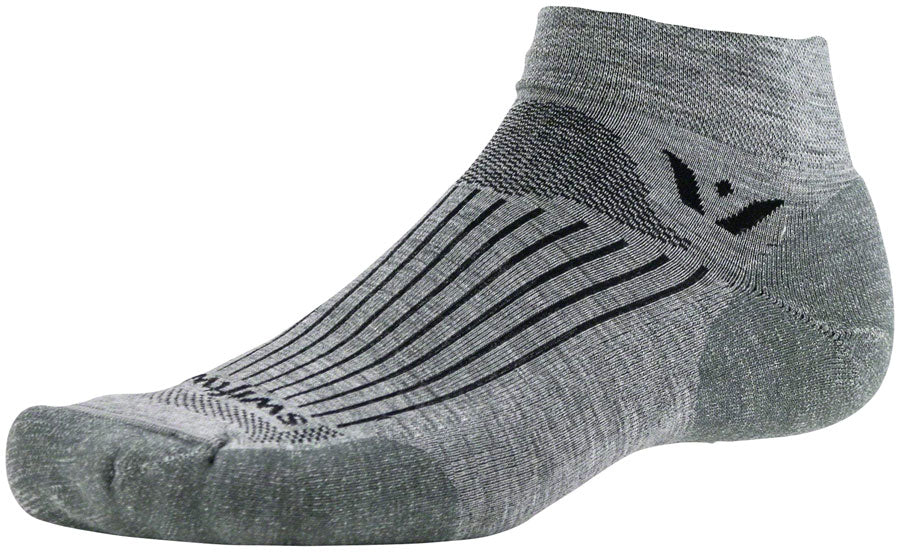 Swiftwick Pursuit One Wool Socks - 1 inch, Heather, Medium
