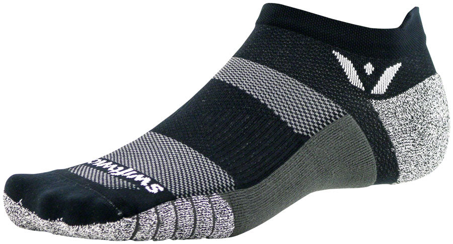 Swiftwick Flite XT Zero Tab Socks - No Show, Black, Large