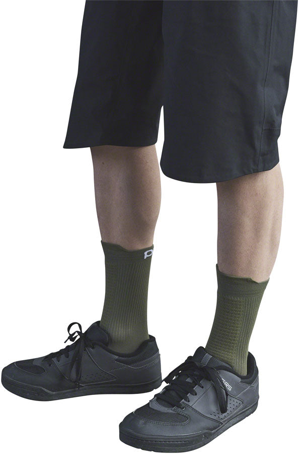 POC Lithe MTB Socks - Green, Large