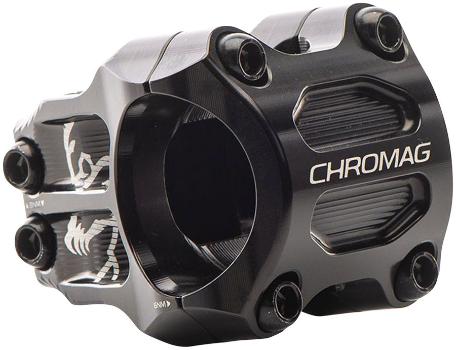Chromag Riza Stem - 32mm, 35mm Clamp, +/-0, Black – Pro Bike Supply