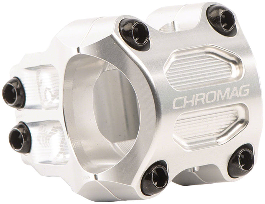 Chromag Riza Stem - 45mm, 35mm Clamp, +/-0, Silver