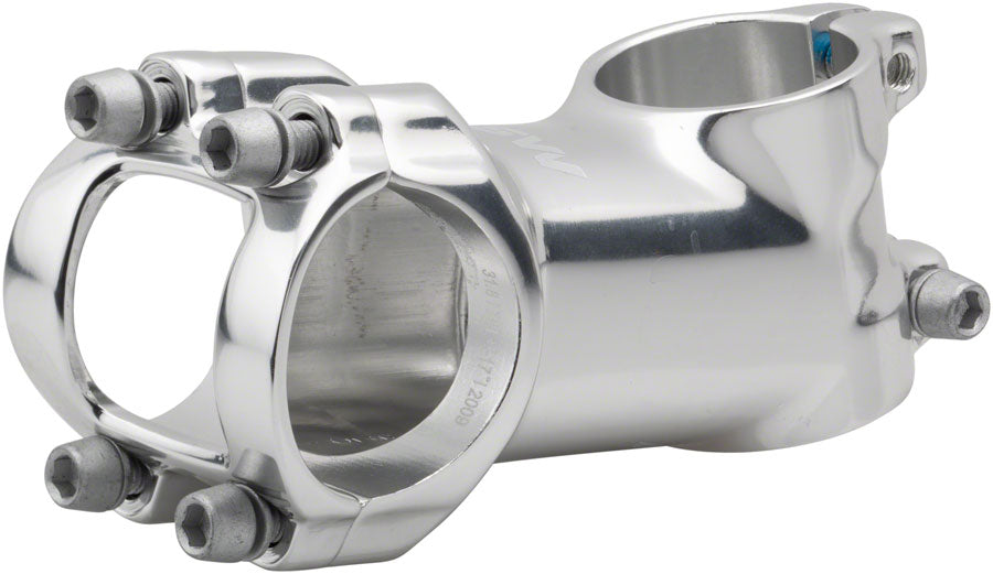 MSW 17 Stem - 100mm, 31.8 Clamp, +/-17, 1 1/8", Aluminum, Silver