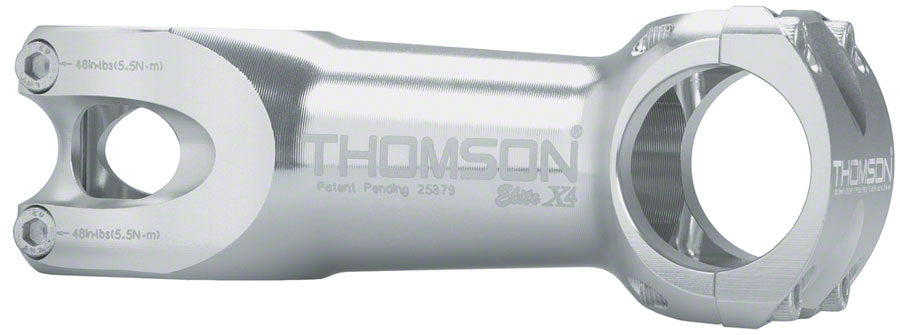 Thomson Elite X4 Mountain Stem - 90mm, 31.8 Clamp, +/-0, 1 1/8", Aluminum, Silver