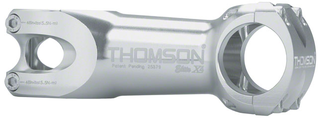 Thomson Elite X4 Mountain Stem - 110mm, 31.8 Clamp, +/-10, 1 1/8", Aluminum, Silver