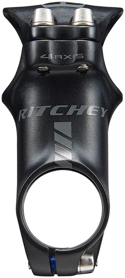 Ritchey Comp 4Axis-44 Stem - 80mm, 31.8mm, +17/-17, 1 1/4", Alloy, Matte Black