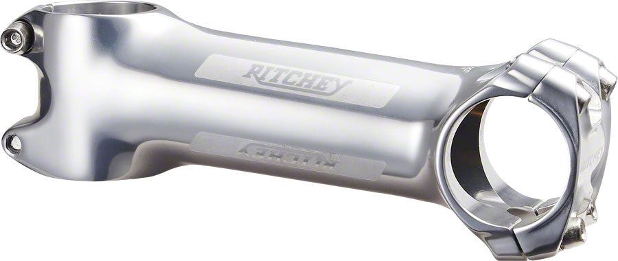 Ritchey Classic C220 Stem - 90mm, 31.8 Clamp, +/-6, 1 1/8", Aluminum, Polished Silver
