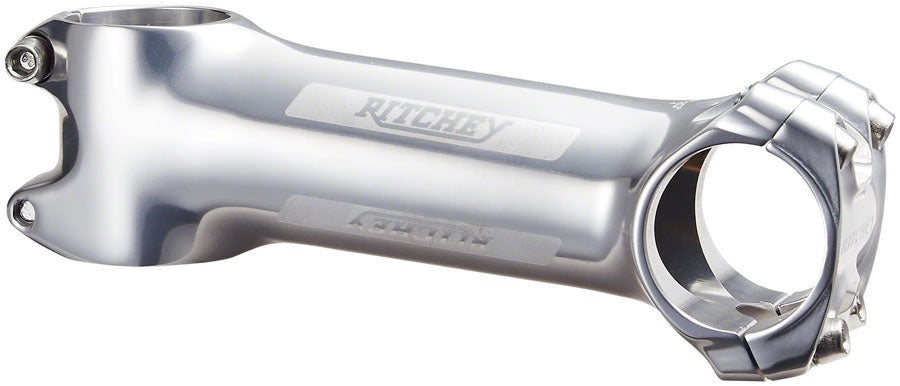 Ritchey Classic C220 Stem - 80mm, 31.8 Clamp, +/-6, 1 1/8", Aluminum, Polished Silver