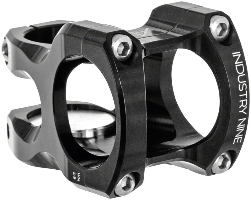 Industry Nine A35 Stem - 40mm, 35 Clamp, +/-8, 1 1/8", Aluminum, Black - Open Box, New