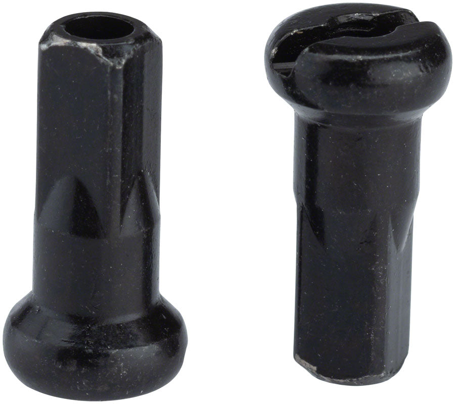 DT Swiss Standard Brass Nipples: 2.34 x 14.5mm, Black, Box of 100