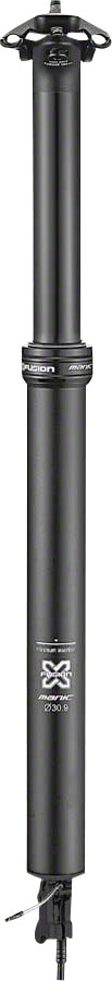 X-Fusion Manic Dropper Seatpost - 34.9mm, 170mm, Black