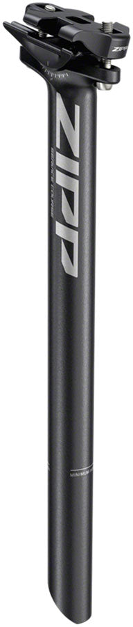 Zipp Service Course Seatpost - 31.6mm Diameter 350mm Length Zero Offset Bead Blast BLK B2