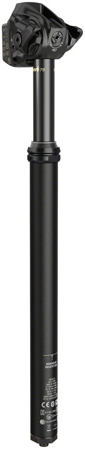 RockShox Reverb AXS XPLR Dropper Seatpost - 27.2mm, 50mm, 350, Black, A1