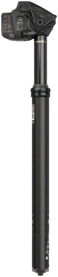RockShox Reverb AXS XPLR Dropper Seatpost - 27.2mm, 50mm, 400, Black, A1