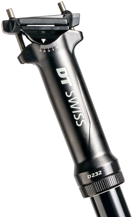 DT Swiss D 232 Dropper Seatpost  - 27.2, 60mm, Black, L1 Trigger HB