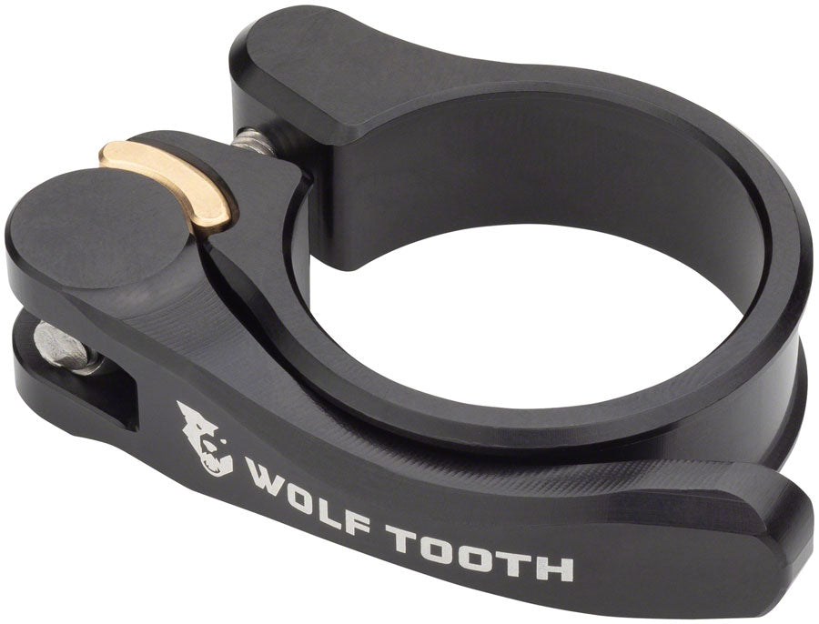 Wolf Tooth Components Quick Release Seatpost Clamp - 34.9mm, Black