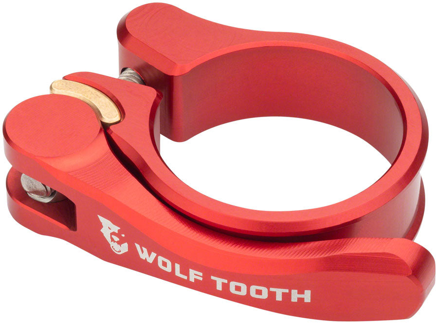 Wolf Tooth Components Quick Release Seatpost Clamp - 29.8mm, Red
