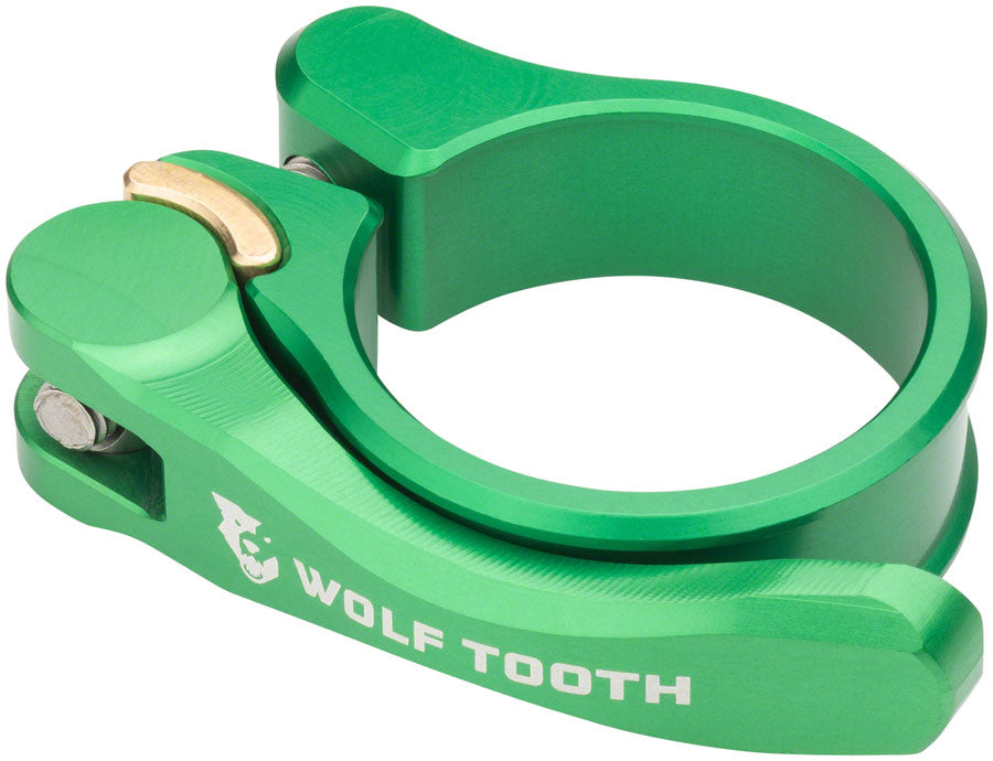 Wolf Tooth Components Quick Release Seatpost Clamp - 29.8mm, Green