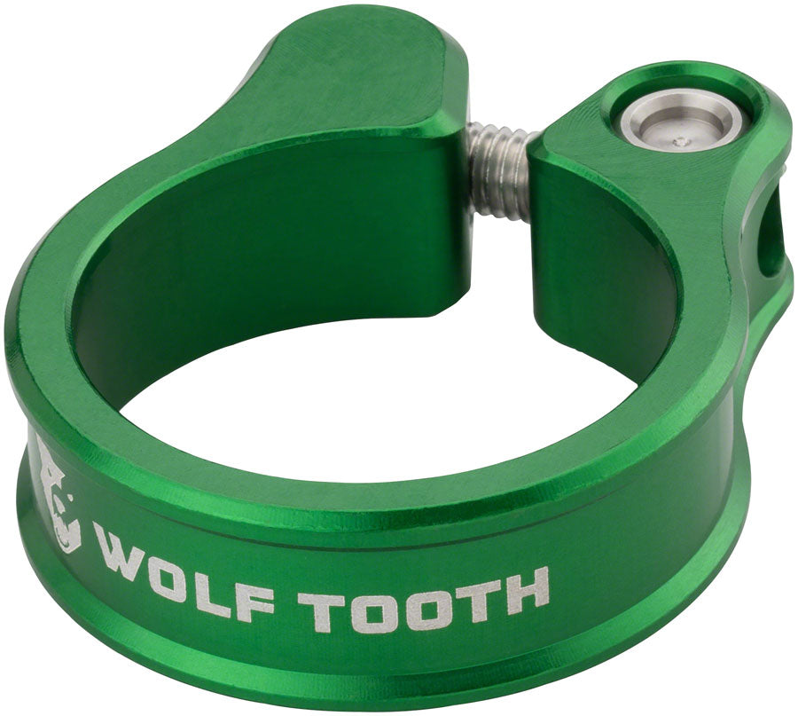 Wolf Tooth Seatpost Clamp - 34.9mm Green