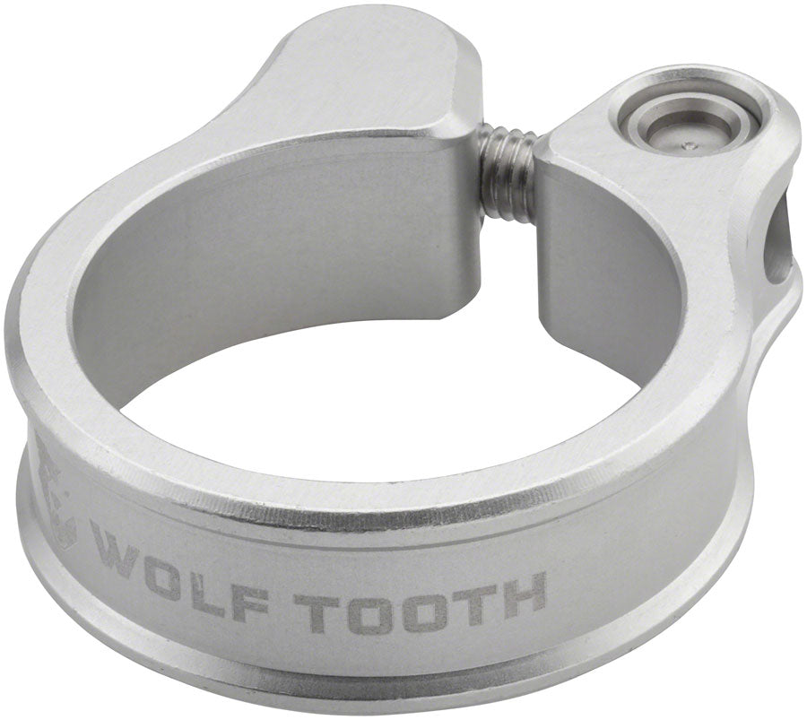 Wolf Tooth Seatpost Clamp - 34.9mm Silver