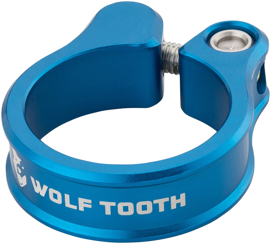 Wolf Tooth Seatpost Clamp - 39.7mm Blue