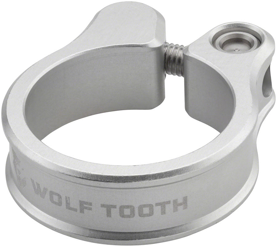 Wolf Tooth Seatpost Clamp - 36.4mm Silver