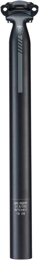 Ritchey Comp 2-Bolt Seatpost: 31.6mm, 400mm, Black, 2020 Model