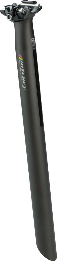 Ritchey WCS Carbon 1-Bolt Seatpost: 31.6, 400mm, 0 Offset, Black