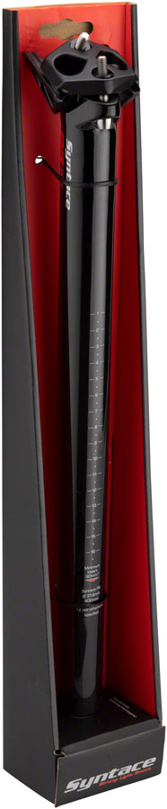 Syntace P6 Carbon HiFlex Seatpost - 30.9 x 400mm, Black