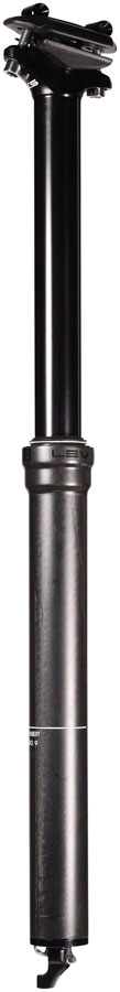 KS LEV C12 Carbon Dropper Seatpost - 31.6mm, 100mm, Black