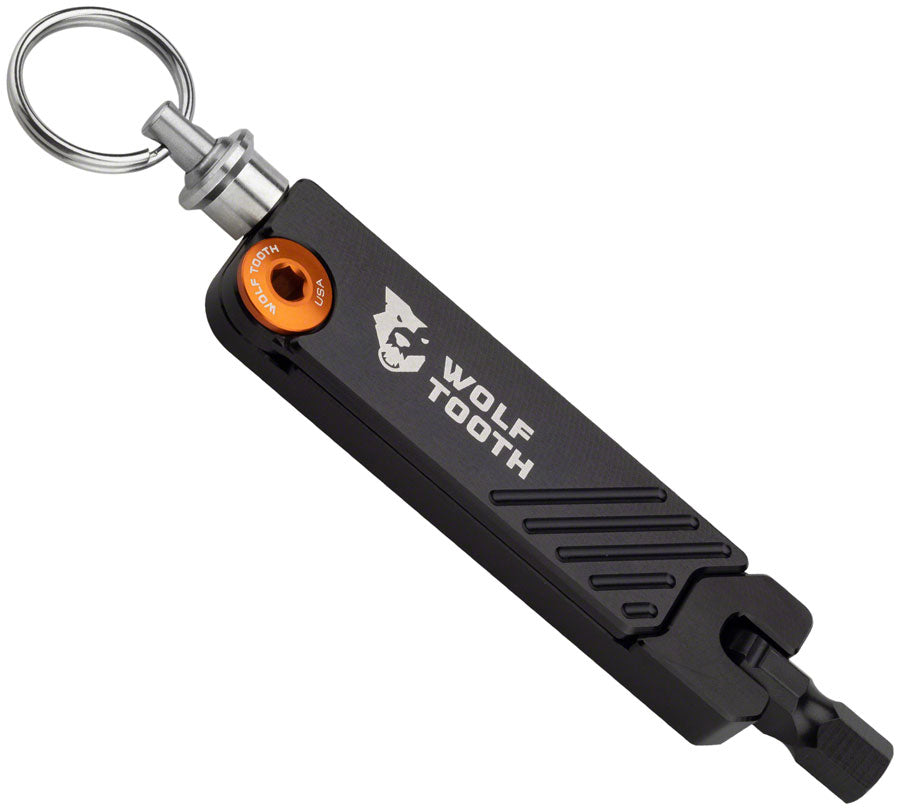 Wolf Tooth 6-Bit Hex Wrench Multi-Tool with Keyring - Purple