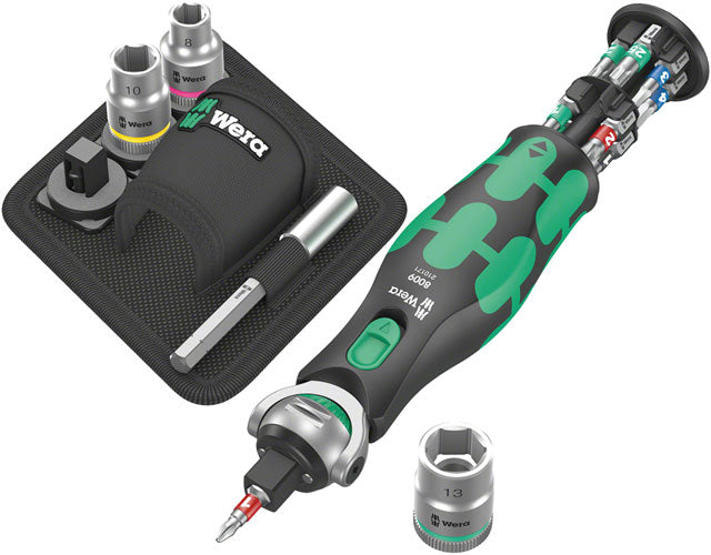 Wera 8009 Zyklop Ratchet Pocket Set 2, 18 pieces-1