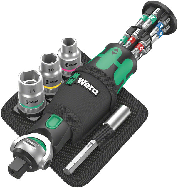 Wera 8009 Zyklop Ratchet Pocket Set 2, 18 pieces-0