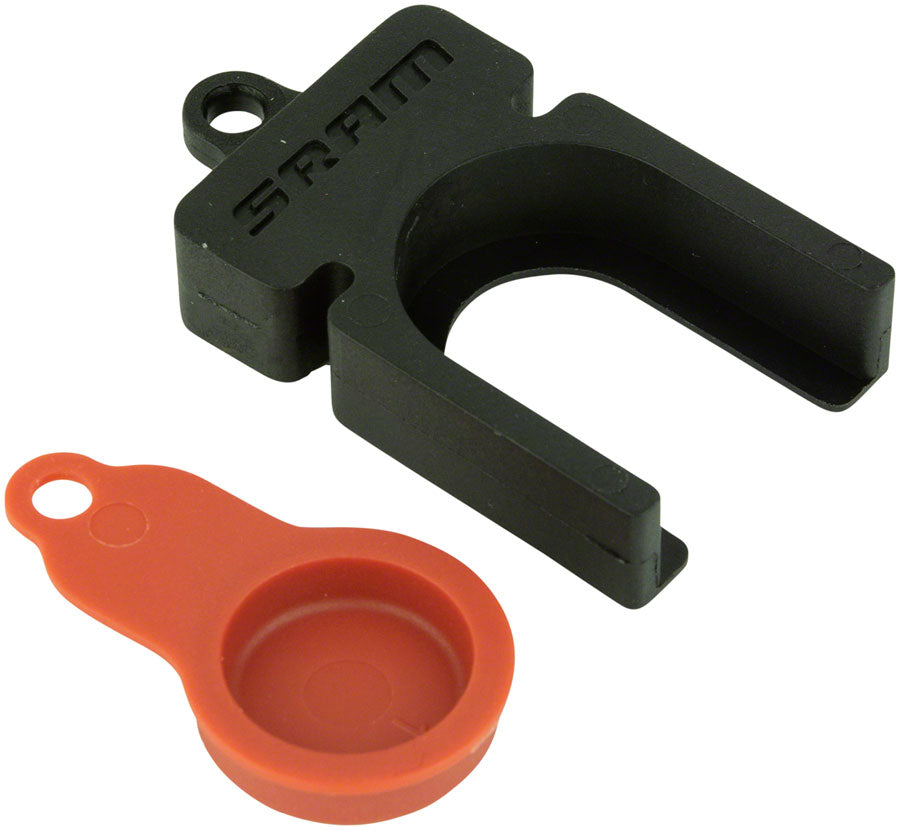 SRAM Monoblock Caliper 21mm Piston Removal Tool - For Level Ultimate/TLM/ eTap HRD Includes Plug Removal Block