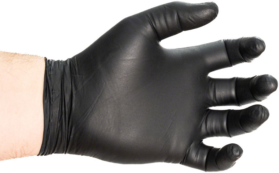 Unior Industrial Strength Nitrile Mechanic Gloves - Box 100, Large