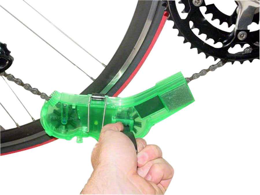 Finish Line Pro Chain Cleaner with 2oz DRY Chain Lubricant and 4oz EcoTech Degreaser
