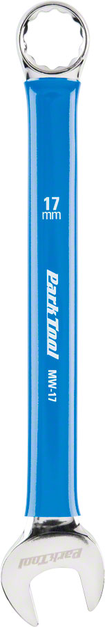 Park Tool MW-17 Metric Wrench, 17mm, Blue/Chrome